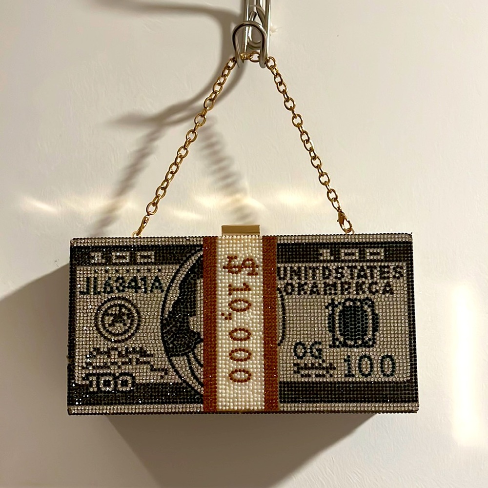 Bling Money Clutch Purse ✨💎💵